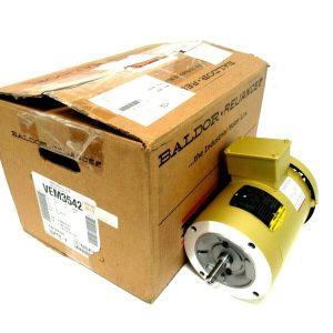 NEW BALDOR VEM3542 MOTOR 3/4HP 208-230/460V 1750RPM 5/8" DIA.