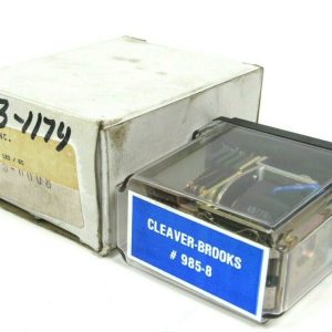 NEW CLEAVER BROOKS MSD 985-8 RELAY SWITCH 9858