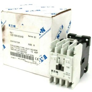 NEW CUTLER HAMMER CE15BNS3AB CONTACTOR SER B1 SIZE B 120V COIL 10 AMP