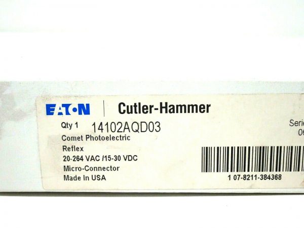 NEW EATON CUTLER HAMMER 14102AQD03 PHOTOELECTRIC SENSOR SER.A2 - Image 3