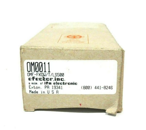 NEW EFECTOR OMF-FKOW/T/LS-500 FIBER OPTIC AMPLIFIER OM0011 OMFFKOWTLS500 - Image 3