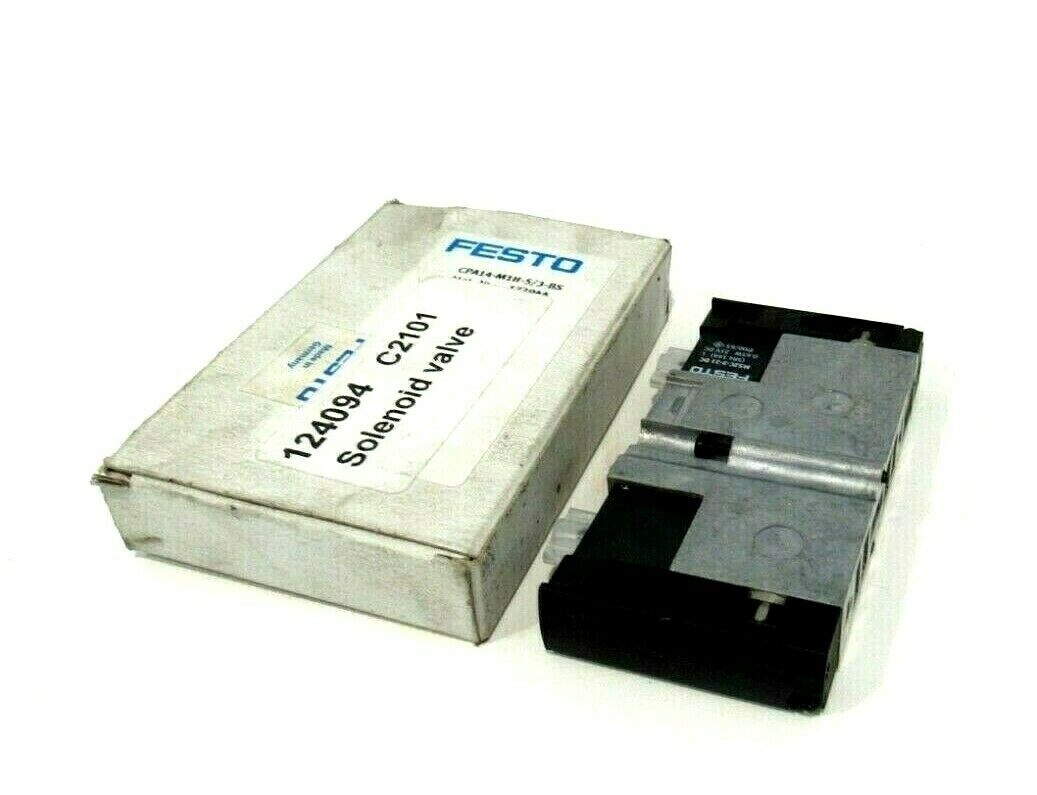 NEW FESTO CPA14-M1H-5/3-BS SOLENOID VALVE 173944 CPA14M1H53BS