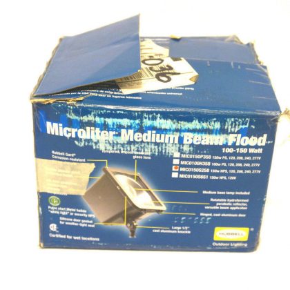 NEW HUBBELL MIC-0150S-258 FLOODLIGHT MIC0150S258