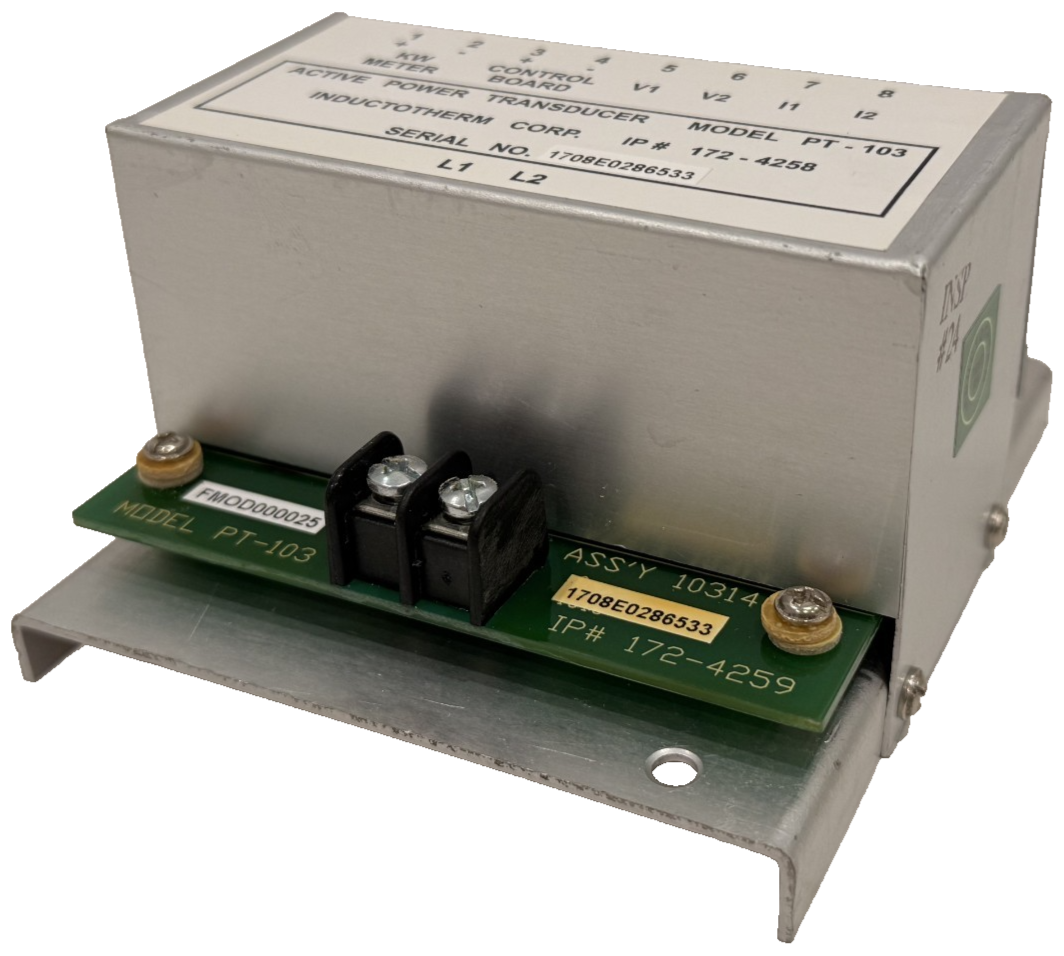 NEW INDUCTOTHERM PT-103 ACTIVE POWER TRANSDUCER IP# 172-4258 PT103 - Image 3