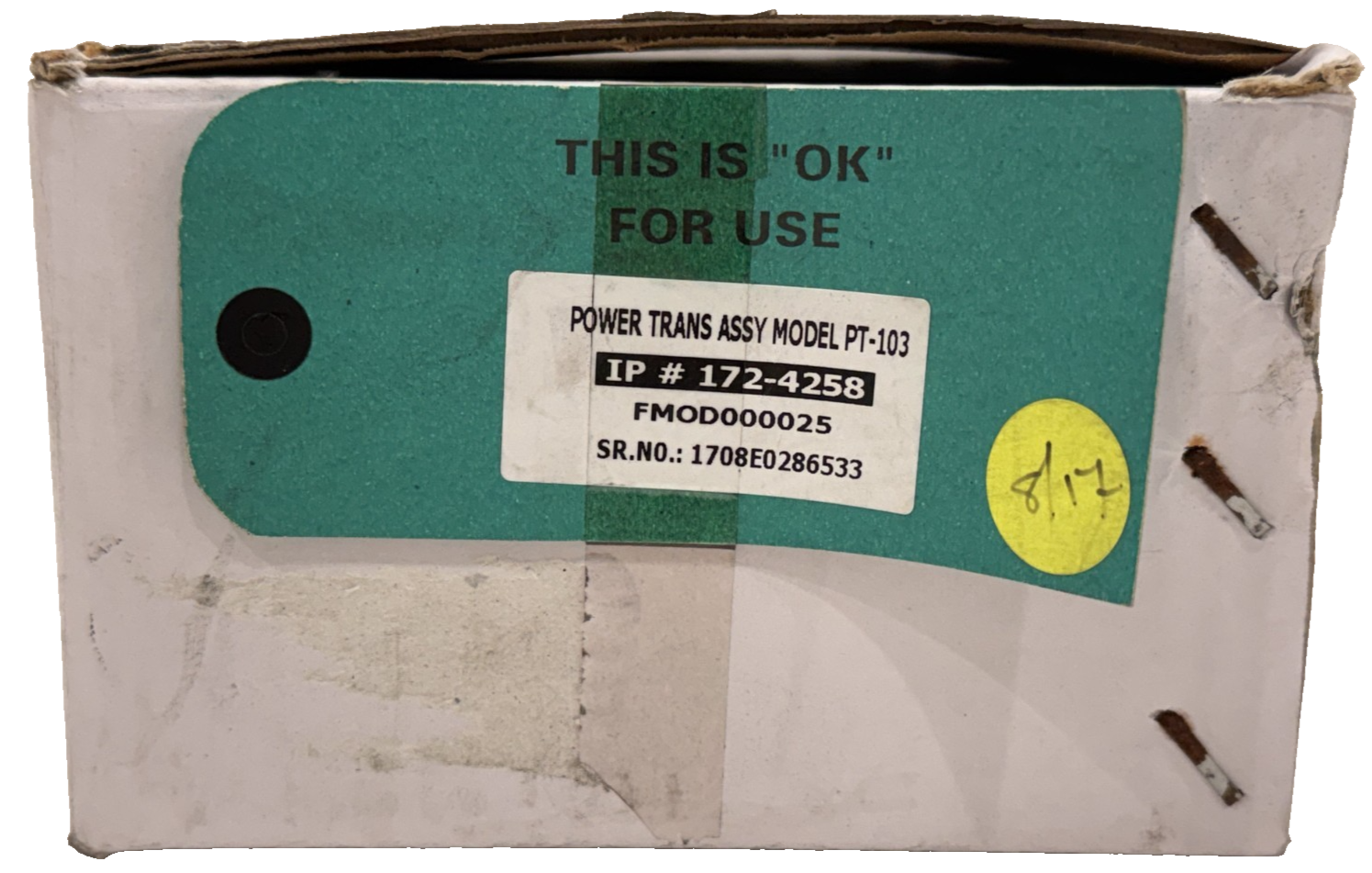 NEW INDUCTOTHERM PT-103 ACTIVE POWER TRANSDUCER IP# 172-4258 PT103 - Image 6