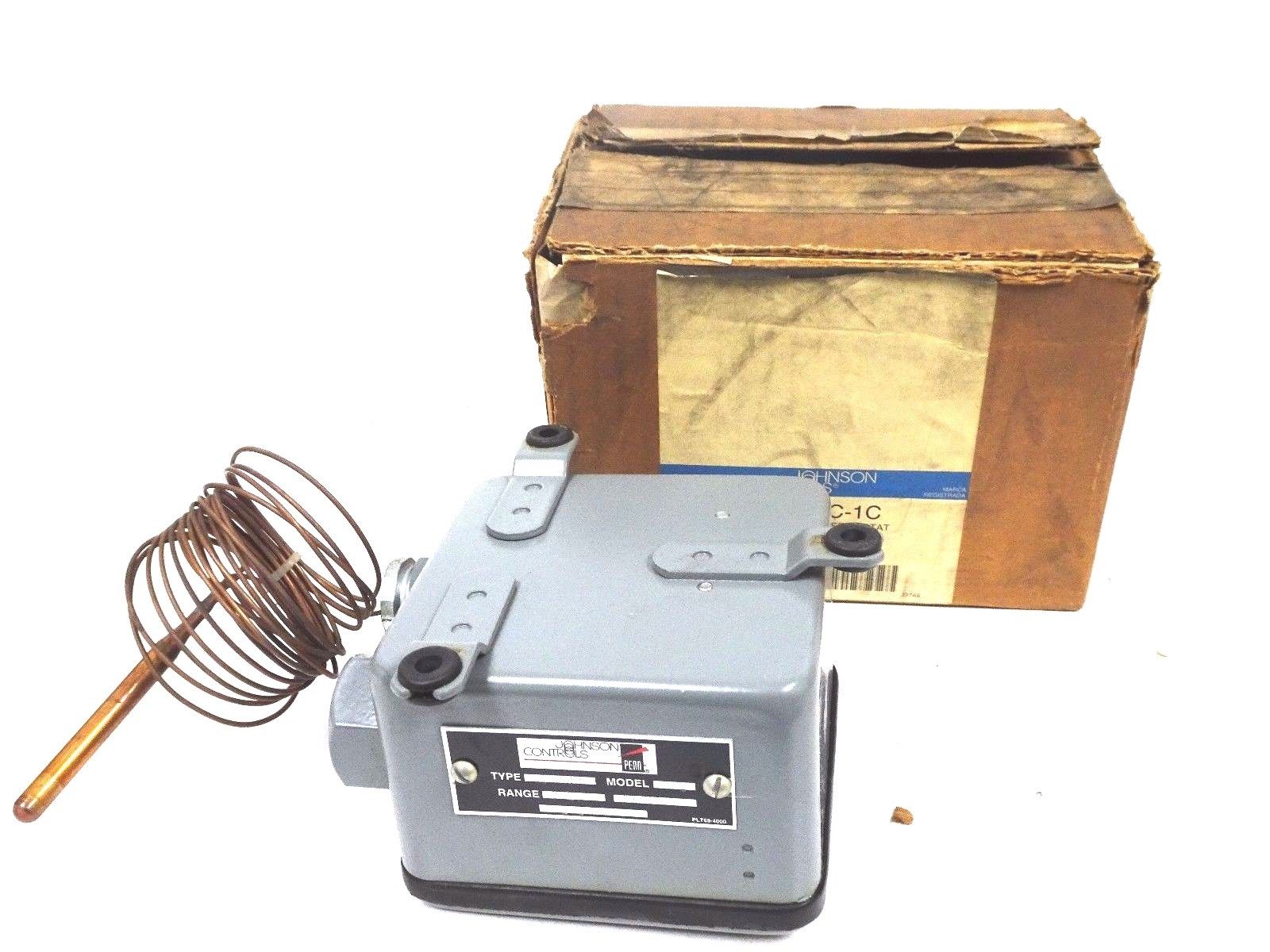 NEW JOHNSON CONTROLS A19ANC1C INDUSTRIAL THERMOSTAT A19ANC1C SB