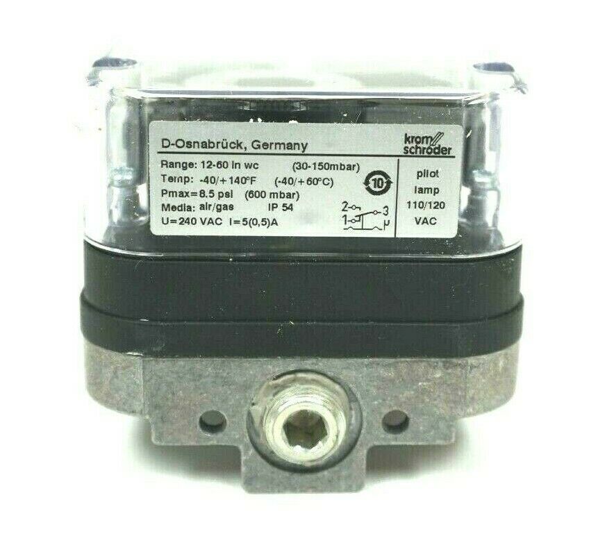 NEW KROM SCHRODER DG150T 84447832 GAS PRESSURE SWITCH SB Industrial