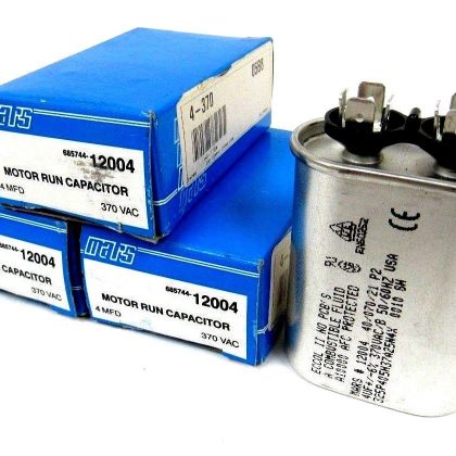 NEW LOT OF 3 MARS 685744-12004 CAPACITOR 68574412004 370 VAC