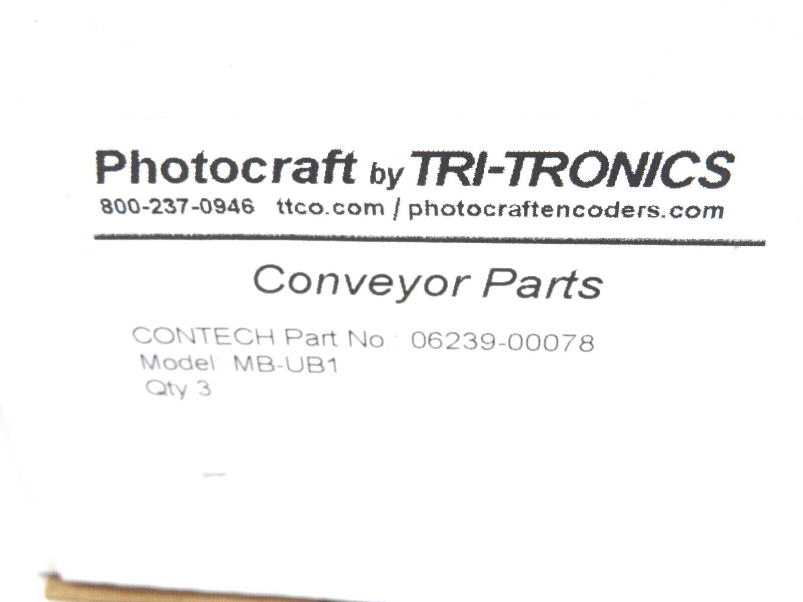 Encoder Tritronics-Photocraft RH-4/24P Con Cavo C3-3-10C3 - 24 VDC, Nuovo In Condizioni Eccellenti