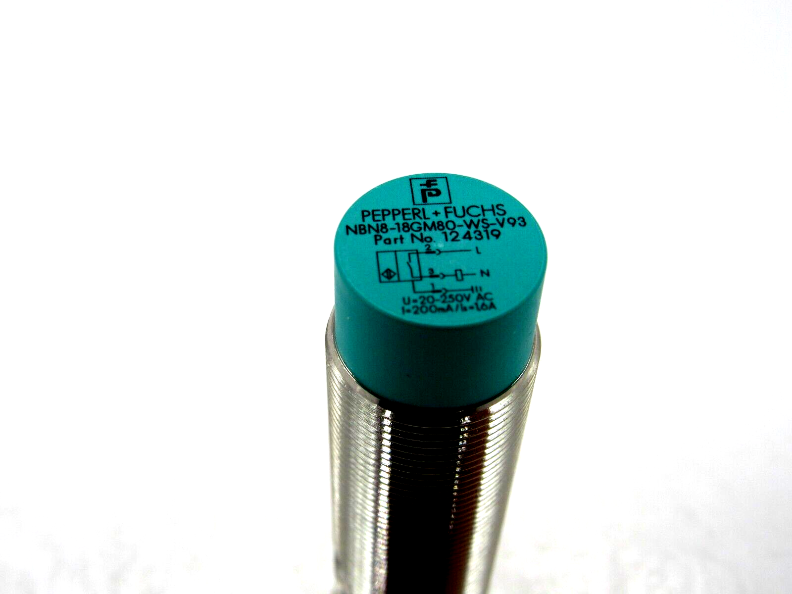 NEW PEPPERL & FUCHS NBN8-18GM80-WS-V93 PROXIMITY SENSOR NBN818GM80WSV93 - Image 3