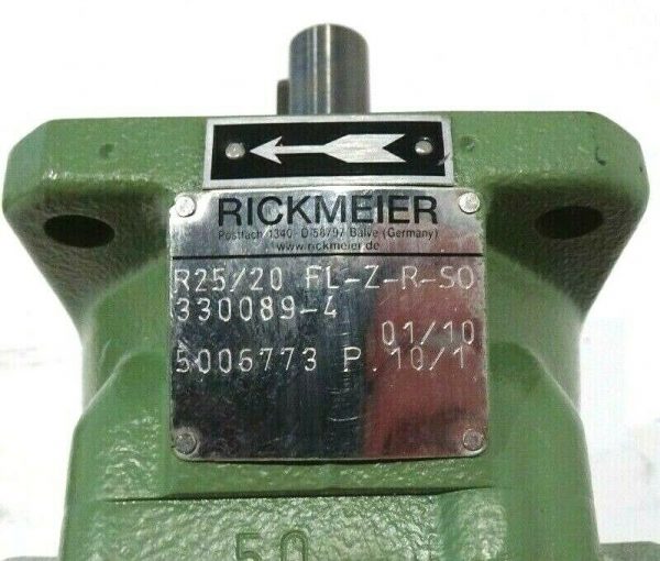 NEW RICKMEIER R25 /20 FL-Z-R-SO HYDRAULIC GEAR PUMP 330089-4 R2520FLZRSO - Image 4
