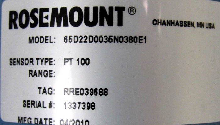NEW ROSEMOUNT 65D22D0035N0380E1 TRANSMITTER 0065D22D0035N0380E1 0065-7157778 - Image 5
