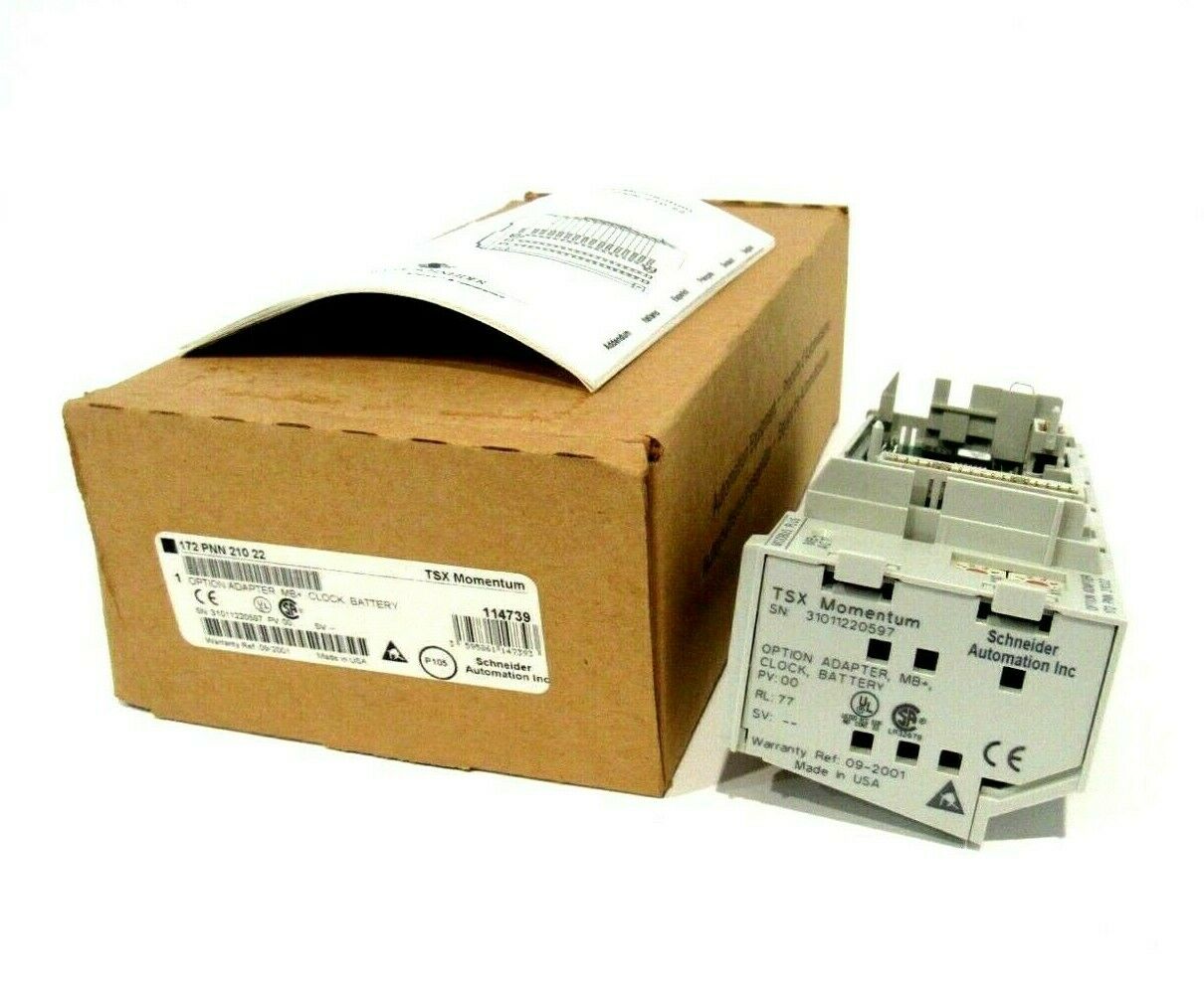 NEW SCHNEIDER AUTOMATION 172-PNN-210-22 OPTION ADAPTER MODULE 172PNN21022