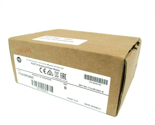 NEW SEALED ALLEN BRADLEY 1734-EP24DC I/O EXTENSION POWER MODULE SER.B 1734EP24DC