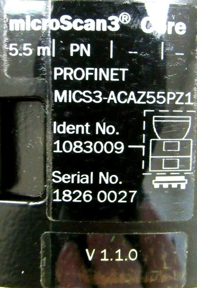 NEW SICK MICS3-ACAZ55PZ1 SAFETY LASER SCANNER 1083009 MICS3ACAZ55PZ1 - Image 7