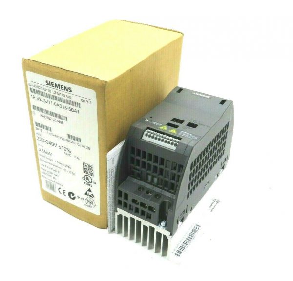 NEW SIEMENS 6SL3-211-0AB15-5BA1 SIMAMICS G110 6SL32110AB155BA1