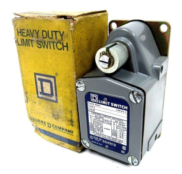 NEW SQUARE D 9007-TUB5 LIMIT SWITCH 9007TUB5 SERIES C