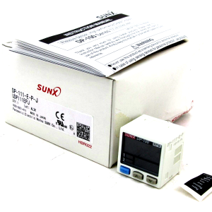NEW SUNX DP-111-E-P-J DIGITABLE PRESSURE DP111EPJ