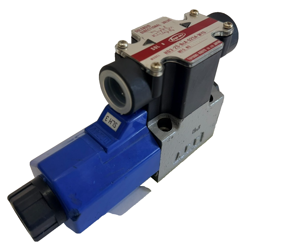 NEW TOYOOKI KOGYO CO. HD3-2S-BCA-025A-WYD2 DIRECTIONAL SOLENOID VALVE