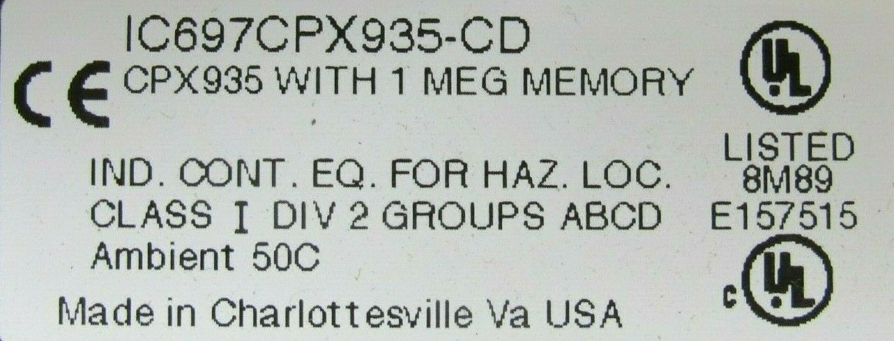 USED GE FANUC IC697CPX935-CD MODULE IC697CPX935CD - Image 5
