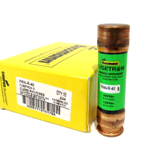 BOX OF 10 NEW BUSSMANN FRN-R-40 FUSES FRNR40