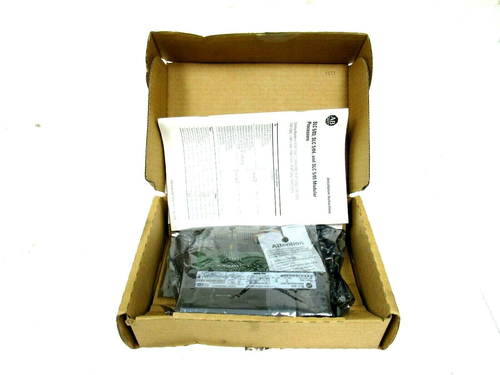 NEW ALLEN BRADLEY 1747-L533 PROCESSOR SER E REV B FRN 10 1747L533 - Image 3