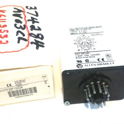 NEW ALLEN BRADLEY 700-HTF22F19Z24 TIME RELAY SER.A 700HTF22F19Z24