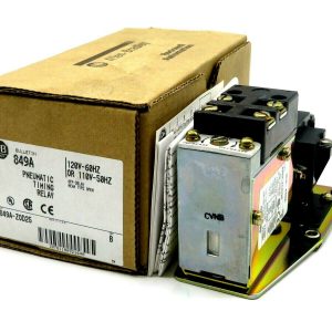 NEW ALLEN BRADLEY 849A-Z0D25 PNEUMATIC TIMING RELAY SERIES B 849AZ0D25