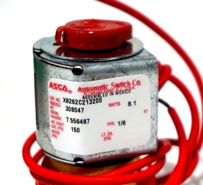 NEW ASCO X8262C213200 SOLENOID VALVE 110/120 50/60 - Image 3
