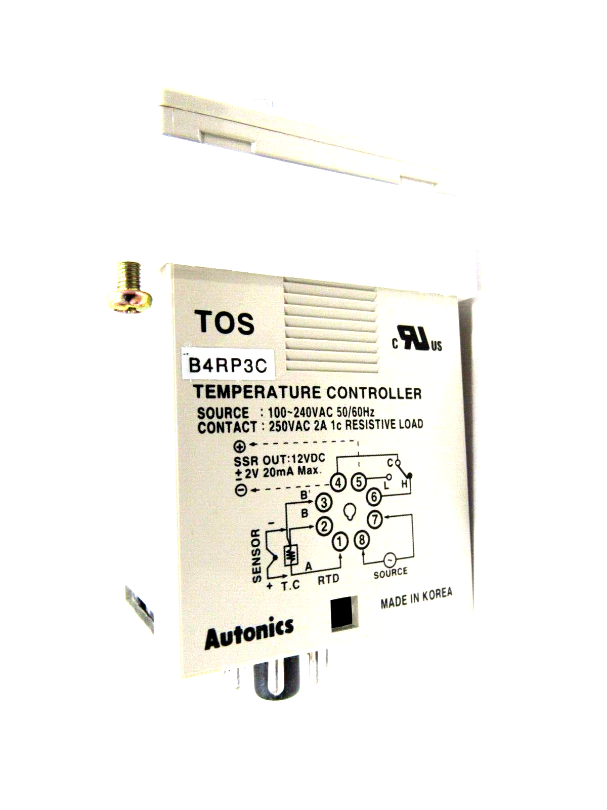 NEW AUTONICS T0S-B4RP3C TEMPERATURE CONTROLLER 100-240V T0SB4RP3C - SB ...