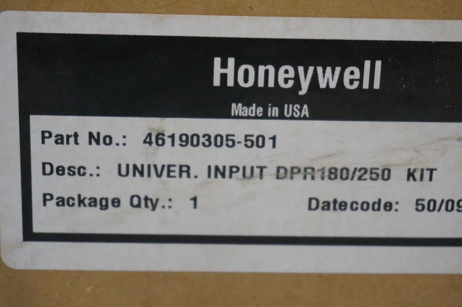 NEW HONEYWELL 46190305-501 UNIVERSAL INPUT CARD 46190305501 - Image 3