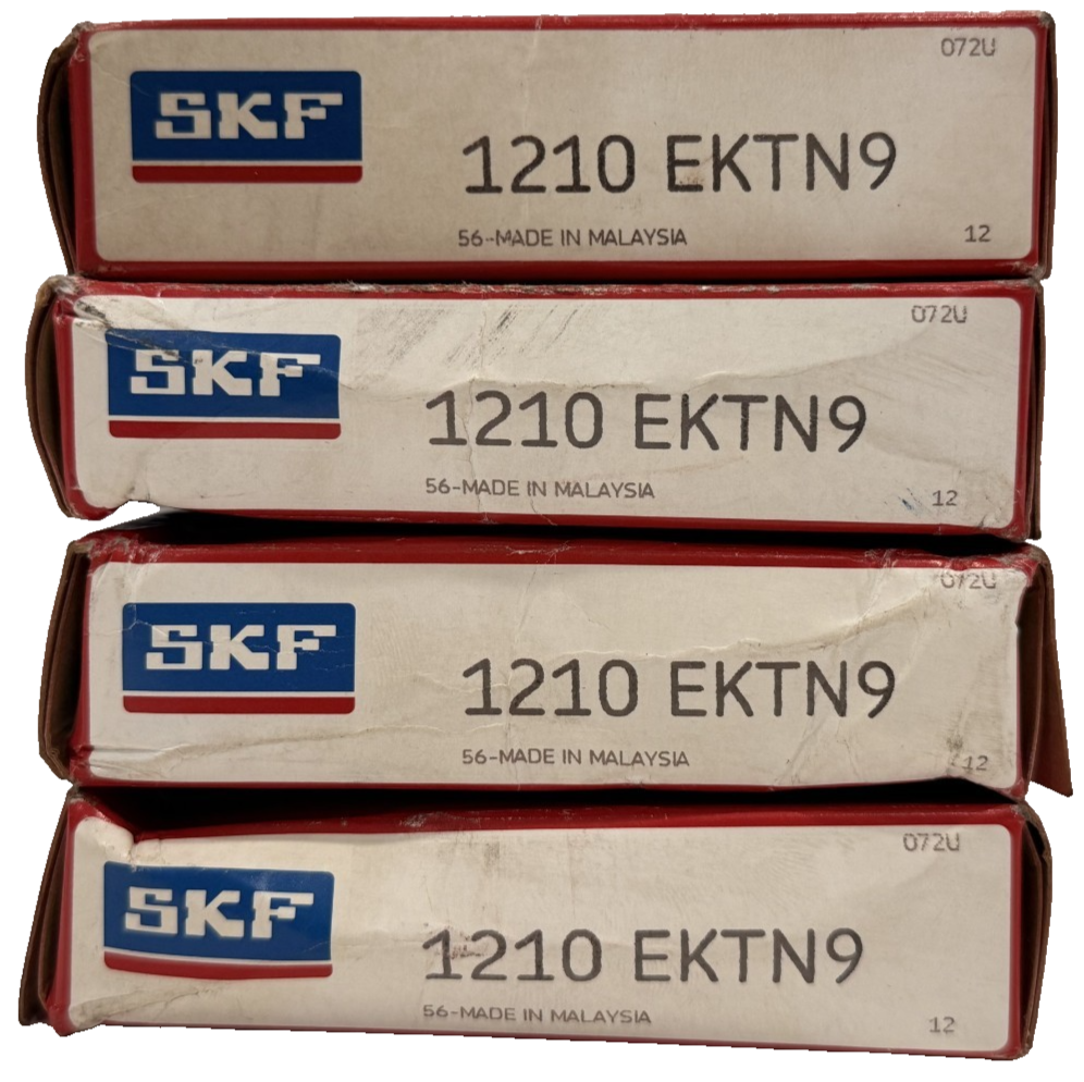 NEW LOT OF 4 SKF 1210-EKTN9 SELF ALIGNING BALL BEARING 1210EKTN9 - Image 5
