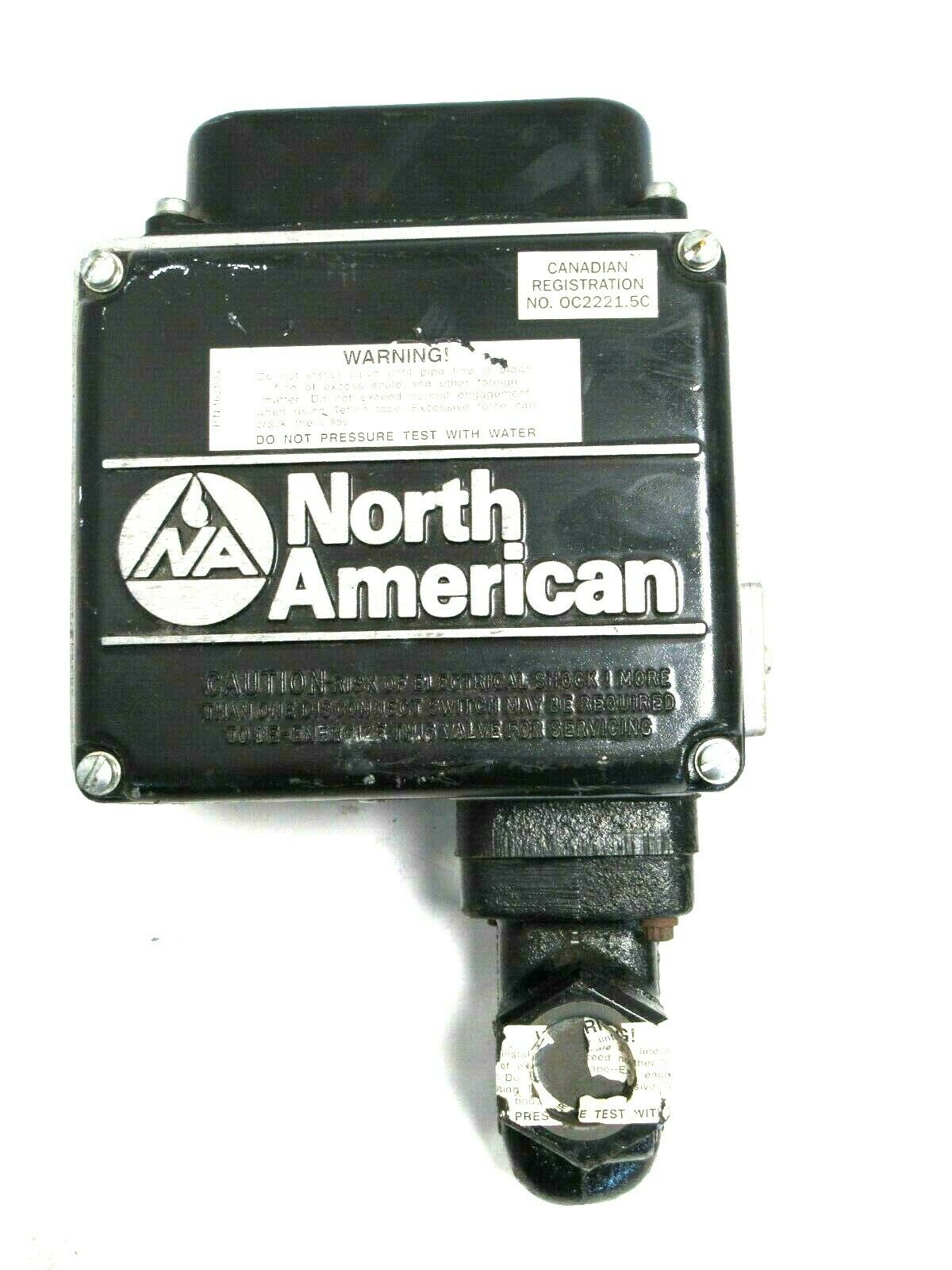 NEW NORTH AMERICAN 1518-1 NATURAL GAS SHUTOFF VALVE 1" 15181 - Image 4