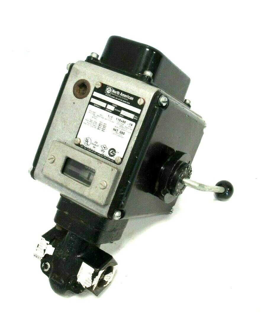NEW NORTH AMERICAN 1518-1 NATURAL GAS SHUTOFF VALVE 1" 15181