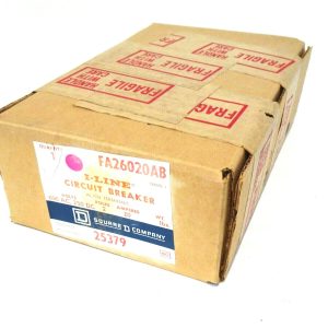 NEW SQUARE D FA26020AB CIRCUIT BREAKER