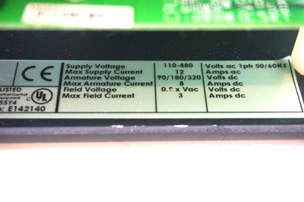 USED EUROTHERM DRIVES 512C/08/00/00/00 DC DRIVE 512C08000000 - Image 5