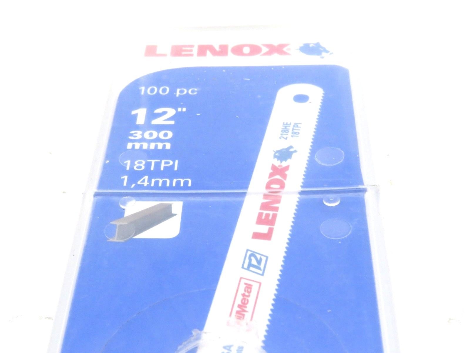100 BLADES SB Industrial LENOX NEW - Supply, PC 20116218HE HACKSAW