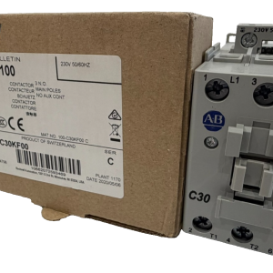 ALLEN BRADLEY 100-C30KF00 CONTACTOR SER.C 100C30KF00 NEW, SURPLUS