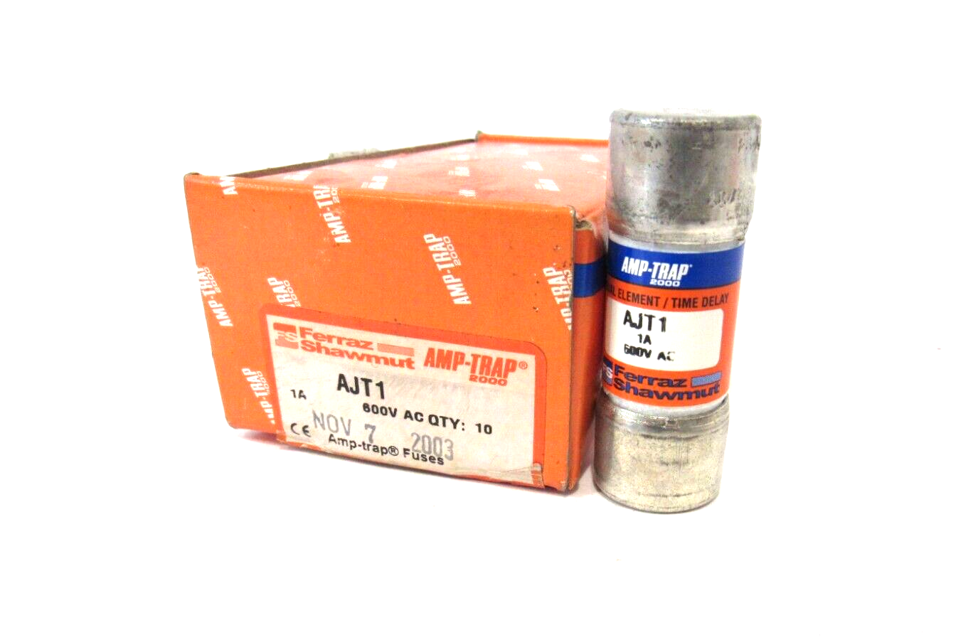 Gould Shawmut ATM 1/10 Fuse – 600 Volt, 1/10 Amp – NOS Open Box