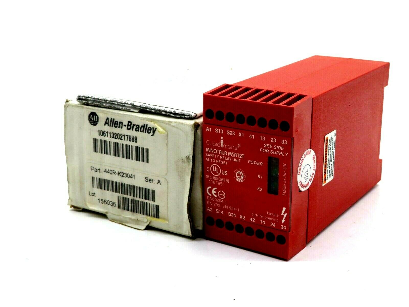 NEW ALLEN BRADLEY 440R-K23041 SAFETY RELAY SERIES A 440RK23041