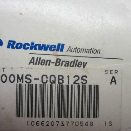 NEW ALLEN BRADLEY 800MS-CQB12S PUSHBUTTON 800MSCQB12S