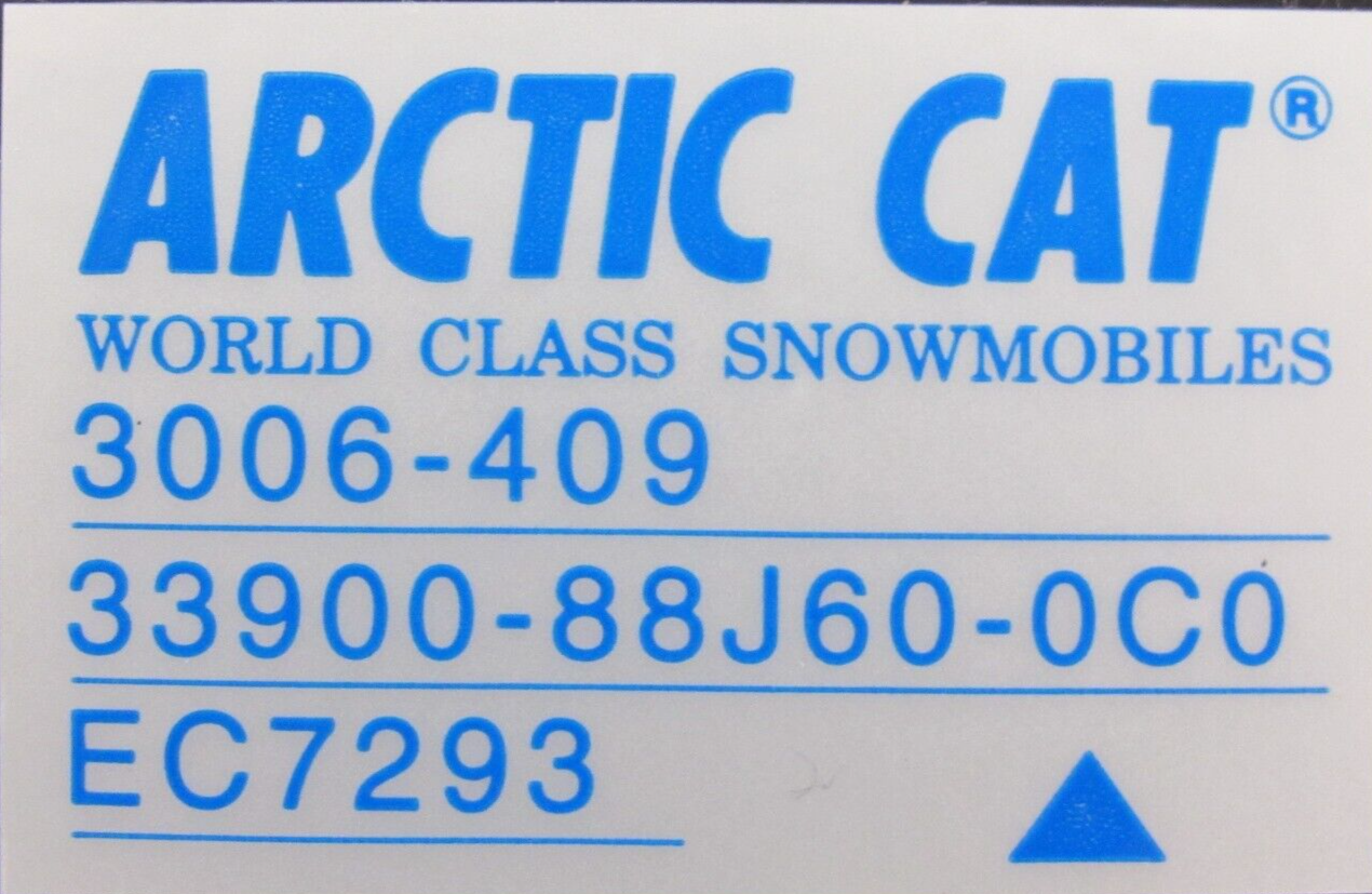 NEW ARCTIC CAT 3006-409 ECU 3006409 - SB Industrial Supply, Inc.