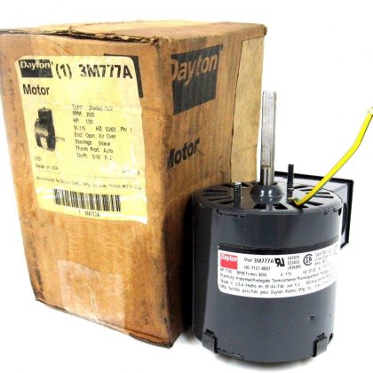 NEW DAYTON 3M777A MOTOR 1/30HP 3000 RPM 7121-4887