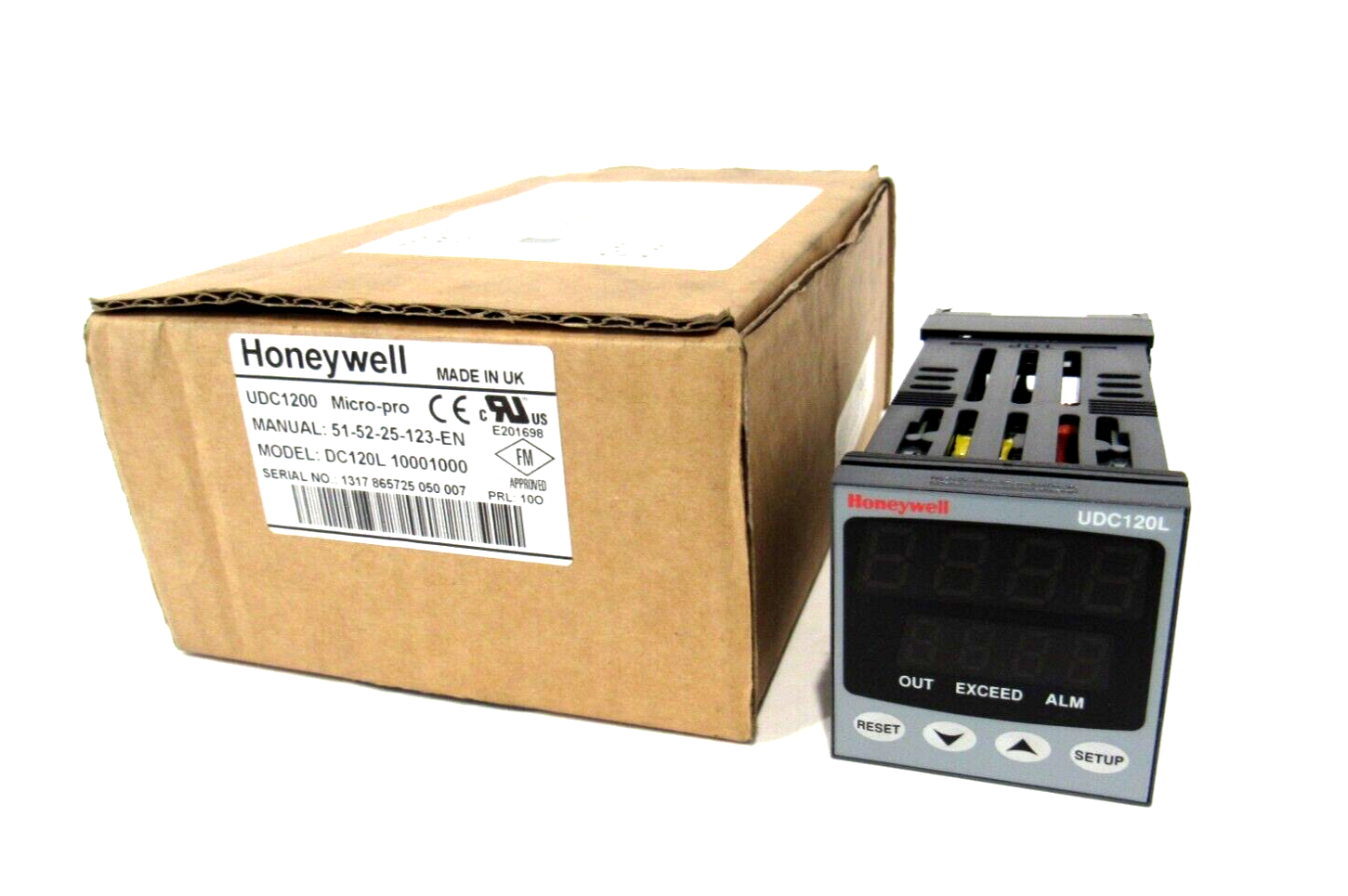NEW HONEYWELL DC120L 10001000 TEMPERATURE CONTROLLER DC120L10001000 UDC120L