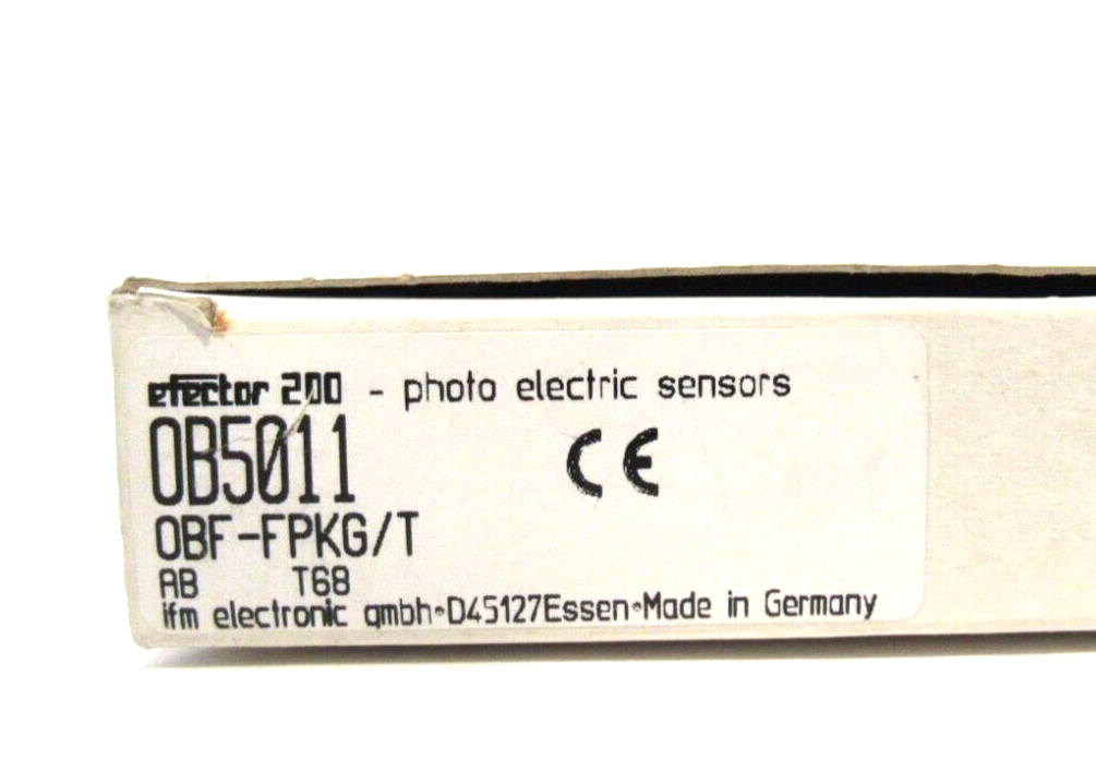 NEW IFM EFECTOR OBF-FPKG/T PHOTOELECTRIC SENSOR OB5011 OBFFPKGT - Image 3