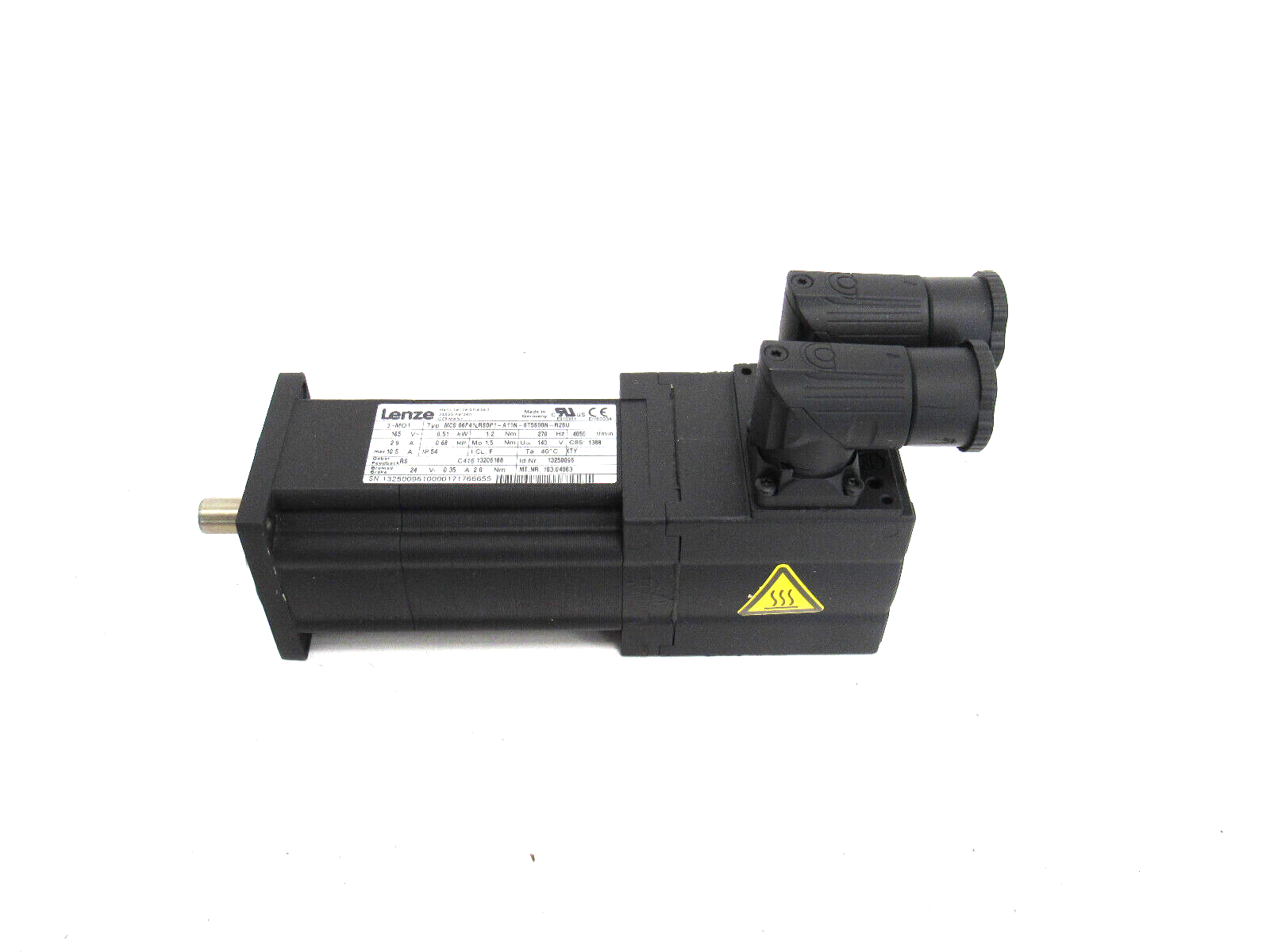 NEW LENZE MCS06F41LRS0P1-A11N-ST5S00N-R2SU SERVO MOTOR - Image 3