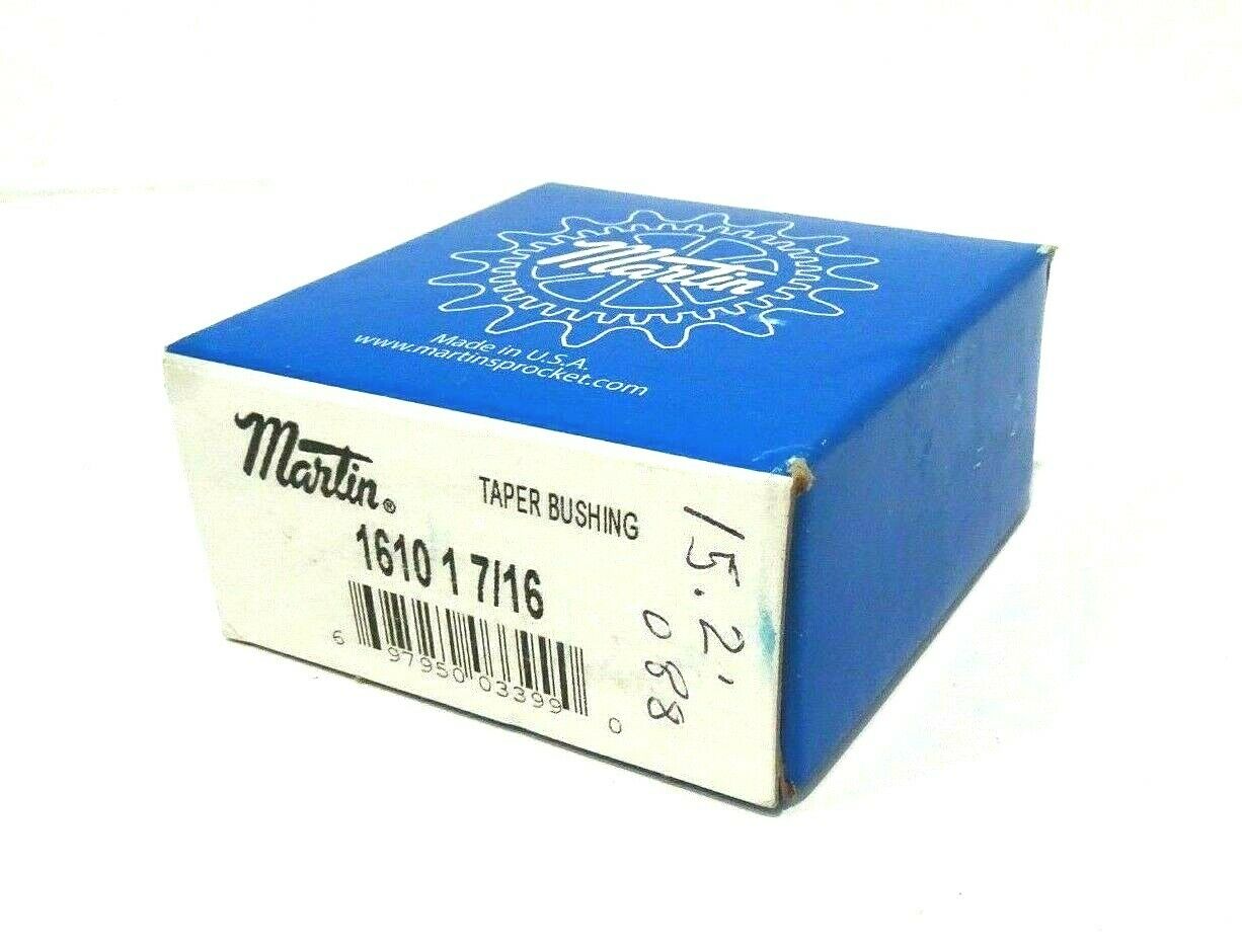NEW MARTIN SPROCKET 1610 1 7/16 TAPER BUSHING 16101716 SB Industrial