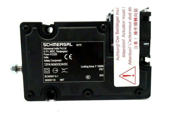 NEW SCHMERSAL TZFW.NEM3OE24VDC SAFETY INTERLOCK SWITCH TZFWNEM3OE24VDC - Image 3
