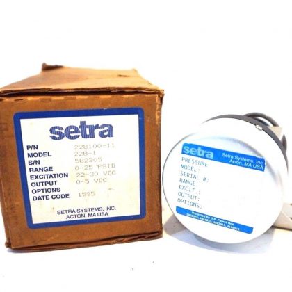 NEW SETRA 228100-11 TRANSDUCER 228-1  22810011