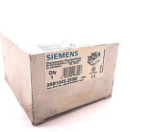 NEW SIEMENS 3RB1045-2EB0 OVERLOAD RELAY 3RB10452EB0